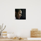 Barack Obama Hope Poster (Keuken)