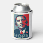 Barack Obama Hope Poster Blikjeskoeler (Blikje Voorkant)