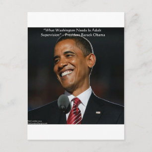 Barack Obama & Humor Quote Gifts & Kaarten