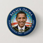 Barack Obama Inaugural Button (Voorkant)