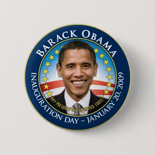Barack Obama Inaugural Button (Voorkant)