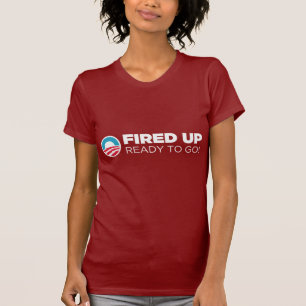 Barack Obama is klaar om te gaan T-shirt