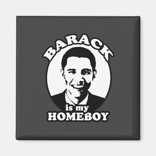 Barack Obama is mijn huisjongen Magneet (Voorkant)