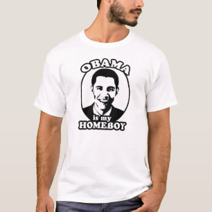 Barack Obama is mijn huisjongen T-shirt