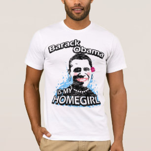Barack Obama is mijn thuisstad T-shirt