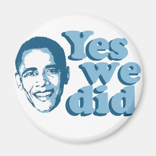 Barack Obama / Ja, dat hebben we gedaan Magneet