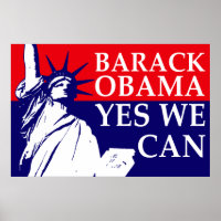 Barack Obama: Ja, dat kunnen we! Poster