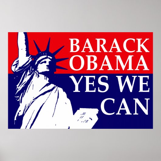 Barack Obama: Ja, dat kunnen we! Poster (Voorkant)