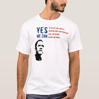 Barack Obama - JA, WE KUNNEN... T-shirt