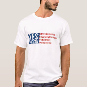 Barack Obama: JA WE KUNNEN T-shirt