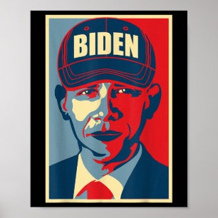 Barack Obama Joe Biden Pet 2020 Verkiezingen VS De Poster