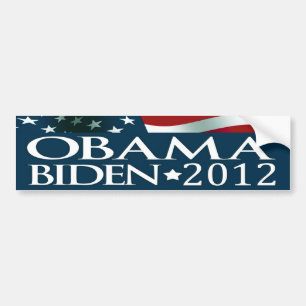 Barack Obama Joe Biden-verkiezingen 2012 Bumpersticker