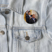 Barack Obama & John Lewis Ronde Button 5,7 Cm (In situ)