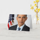 Barack Obama Kaart (Gele Bloem)
