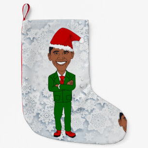 barack obama kerstkous santas kleine kerstsok