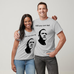 Barack Obama - Lange laptop aanpasbaar T-shirt