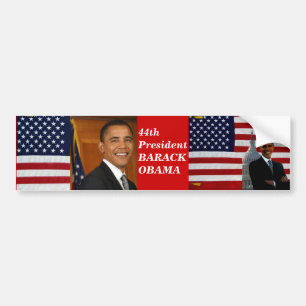 BARACK OBAMA-Le 44ème Président_ Sticker Bumper