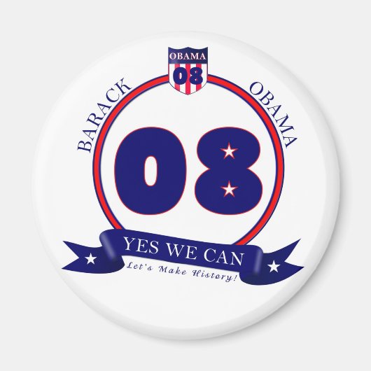 Barack Obama Magnet (Devant)