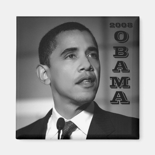 BARACK OBAMA MAGNET (Devant)