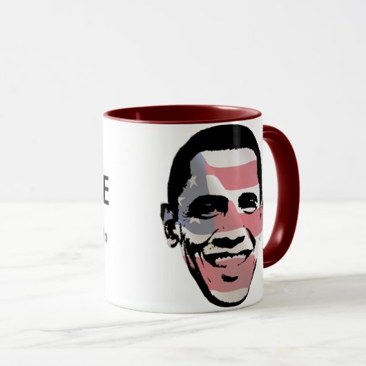 Barack Obama Mok (Voorkant rechts)