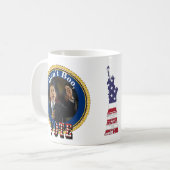 Barack Obama...Niet Boo, STEMMING Koffiemok (Voorkant links)