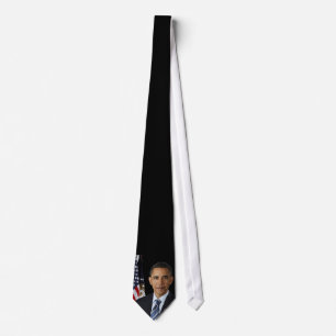 Barack Obama Official Portret Power Stropdas