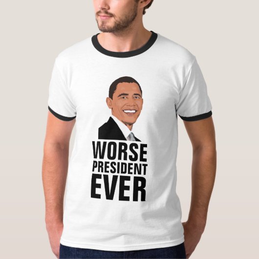 BARACK OBAMA, Pire T-shirts du président (Devant)