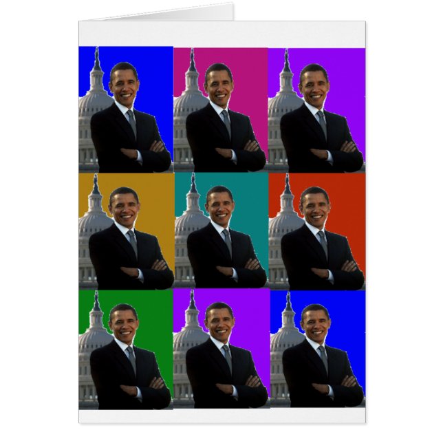 Barack Obama POPART. T-shirts et cadeaux (Devant)