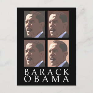 Barack Obama Portret Briefkaart