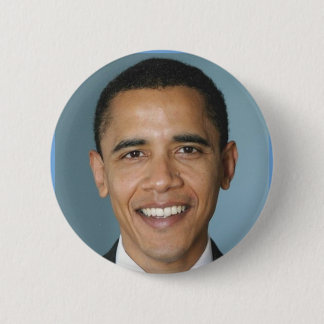 Barack Obama Portret Ronde Button 5,7 Cm