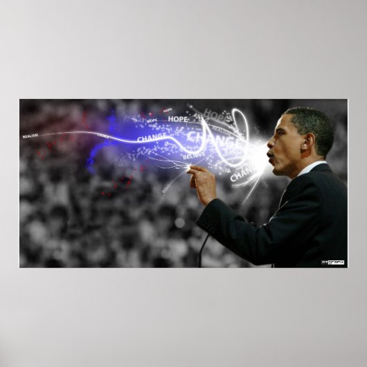 Barack Obama Poster (Voorkant)