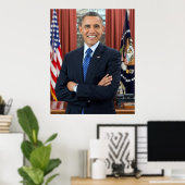 Barack Obama Poster (Thuiskantoor)