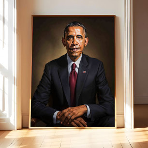 Barack Obama Poster Kunstprint, Amerikaanse presid