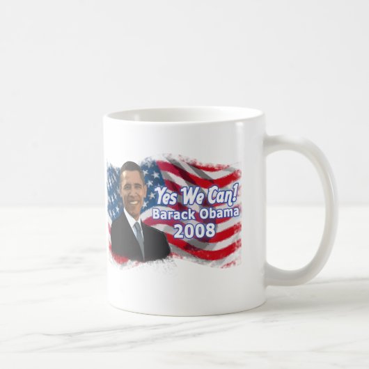 Barack Obama pour le Président Mug (Droite)