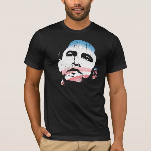 Barack Obama pour le T-shirt d'espoir (Devant)