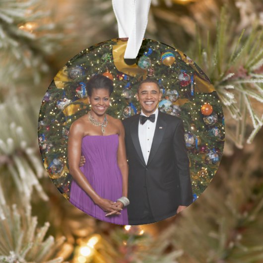 Barack Obama Président des États-Unis Noël à la Ma (Arbre)