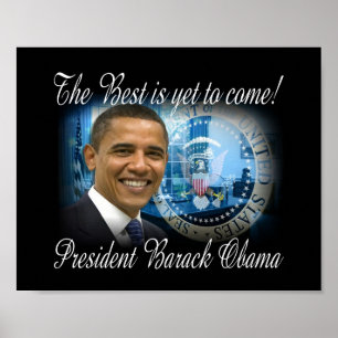 Barack Obama President van de Verenigde Staten Poster