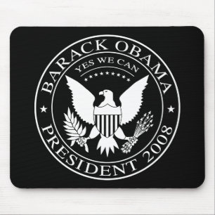 Barack Obama Presidential Seal 2008 Mousepad Muismat