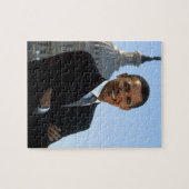 Barack Obama Presidentiële puzzel (Horizontaal)