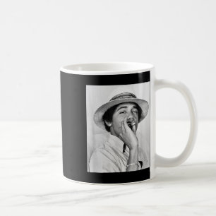 Barack Obama retro jonge Obama roken in Koffiemok