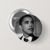 barack obama ronde button 5,7 cm (Voorkant /achterkant)