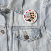 Barack Obama Ronde Button 5,7 Cm (In situ)