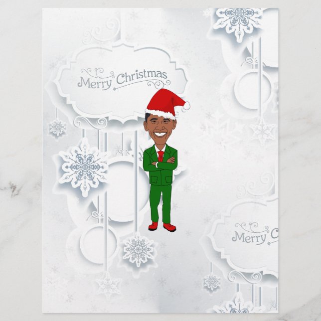 barack obama santa (Voorkant)