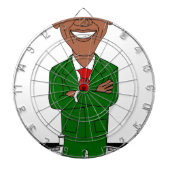 barack obama santa claus dartbord (Voorkant)