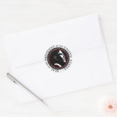 Barack Obama Seal Ronde Sticker (Envelop)