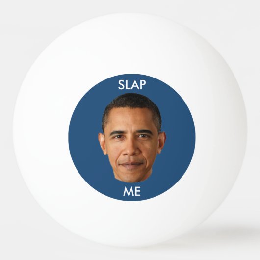 Barack Obama Slap me Pingpongballen (Achterkant)