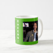 Barack Obama St. Patrick's Day Toast Mug (Devant droit)