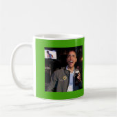 Barack Obama St. Patrick's Day Toast Mug (Gauche)