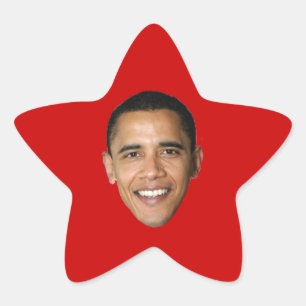 Barack Obama Ster Sticker