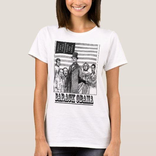 Barack Obama T-shirt (Voorkant)